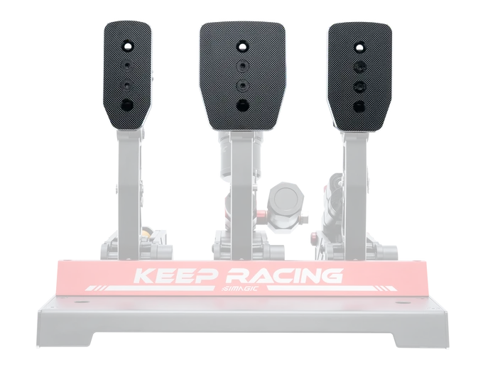 SIMAGIC P1000 P-SFP/P-FFP Standard Flat Pedal Plate — photo publiée par le fabricant ou vendeur