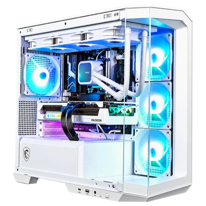 FlowUP PC Polaris Radeon RX 9070 16GB — photo publiée par le fabricant ou vendeur