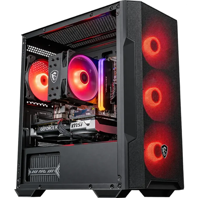 FlowUP PC Savannah GeForce RTX 5060 Ti 8GB Powered by MSI — photo publiée par le fabricant ou vendeur