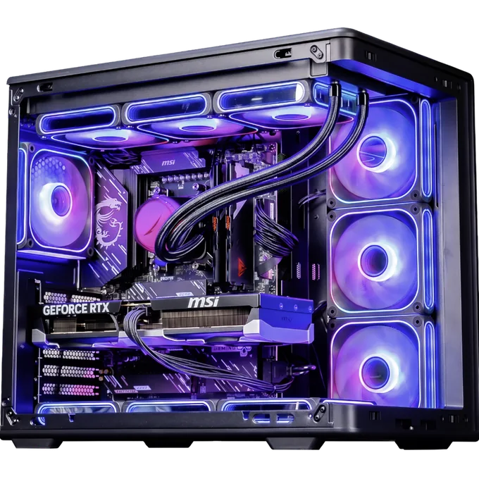 FlowUP PC Ascent X3D GeForce RTX 5080 — photo publiée par le fabricant ou vendeur