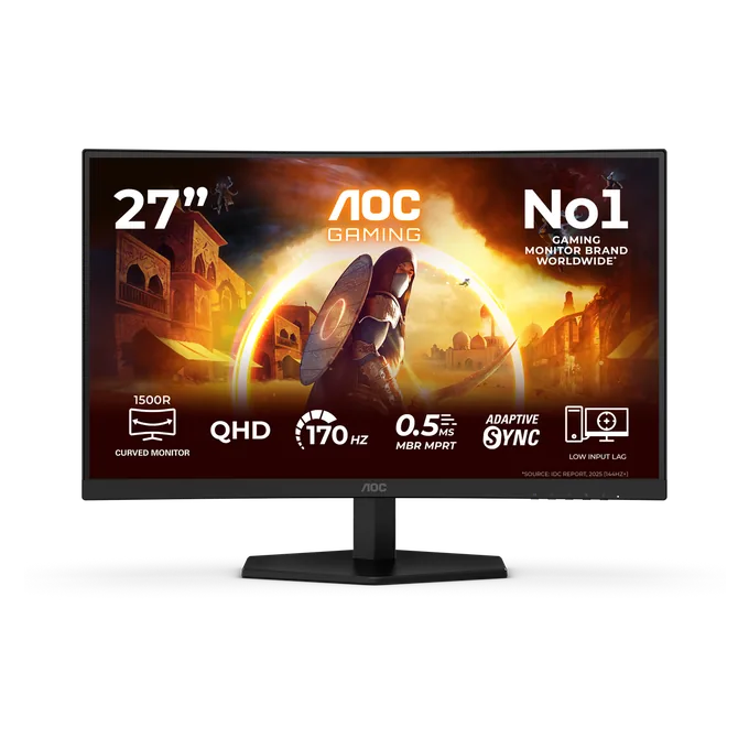 AOC CQ27G42FE — photo publiée par le fabricant ou vendeur