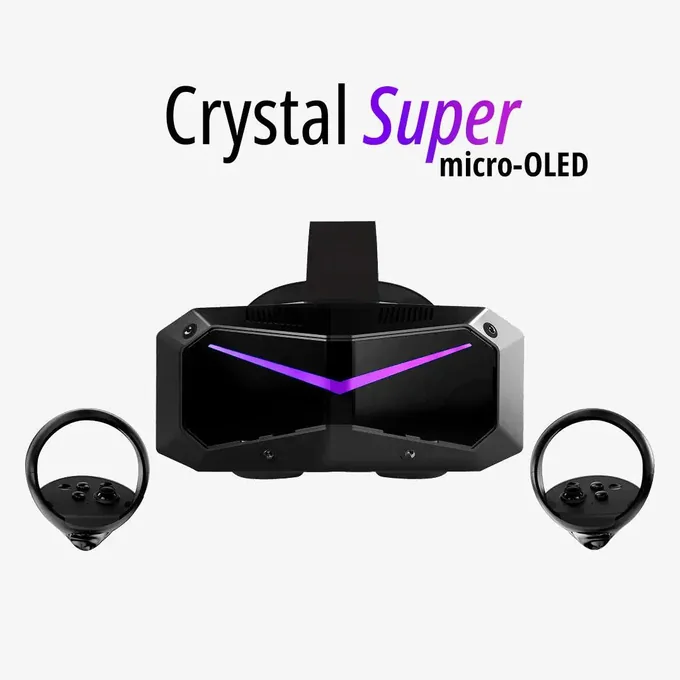 Pimax Crystal Super 8K Micro-OLED — photo publiée par le fabricant ou vendeur