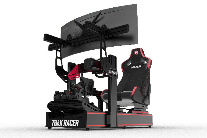 TR160 V5 Racing Simulator with Seat Slider Kit — photo publiée par le fabricant ou vendeur
