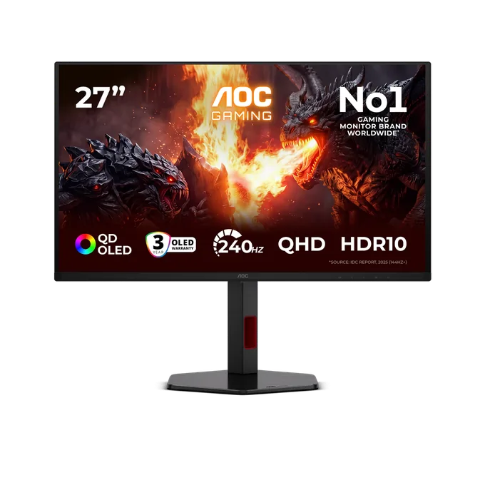 AOC Q27G4ZDR — photo publiée par le fabricant ou vendeur