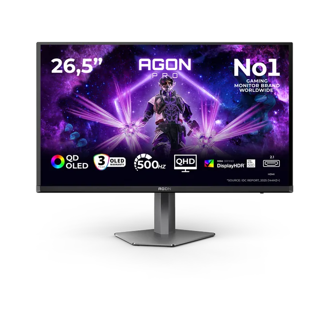 AOC AG276QKD2 — photo publiée par le fabricant ou vendeur