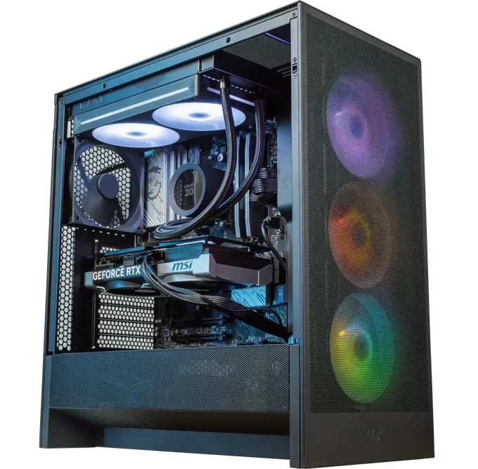 FlowUP PC Velaris GeForce RTX 5070 12GB — photo publiée par le fabricant ou vendeur