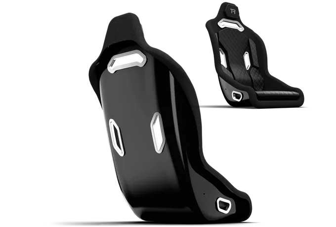HSX Hybrid Formula Pro Racing Bucket Seat - Fiberglass Black | Alpine F1 Engineered Design — photo publiée par le fabricant ou vendeur