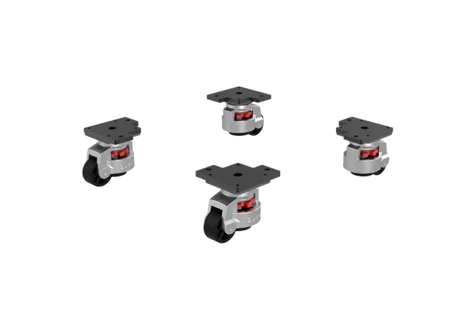 VNM Wheel Caster Feet Set 4 — photo publiée par le fabricant ou vendeur