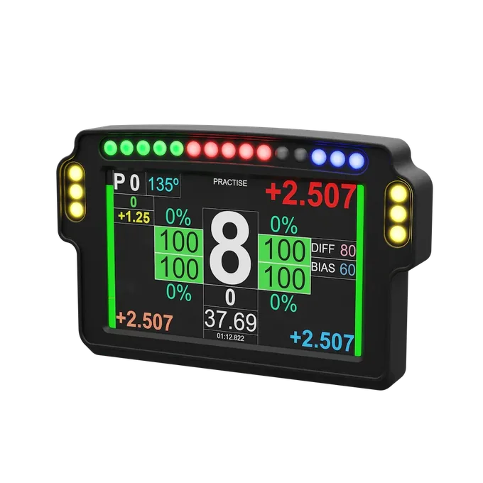 SimXPro AlphaTecRacing Touchscreen Dashboard Formula V2 — photo publiée par le fabricant ou vendeur