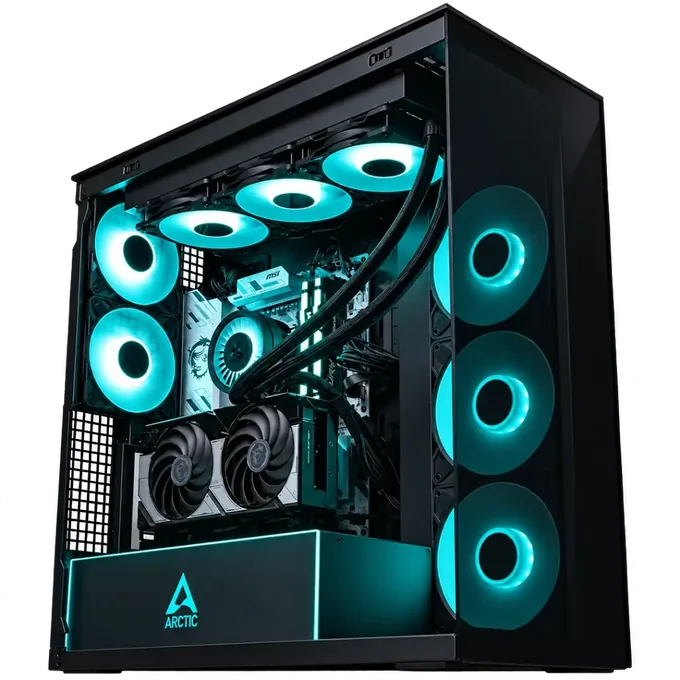 FlowUP PC Cheetoh GeForce RTX 5070 — photo publiée par le fabricant ou vendeur