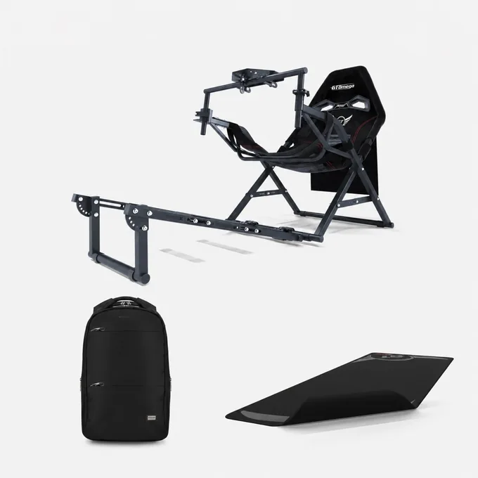 Foldable Sim Racing Bundle — photo publiée par le fabricant ou vendeur
