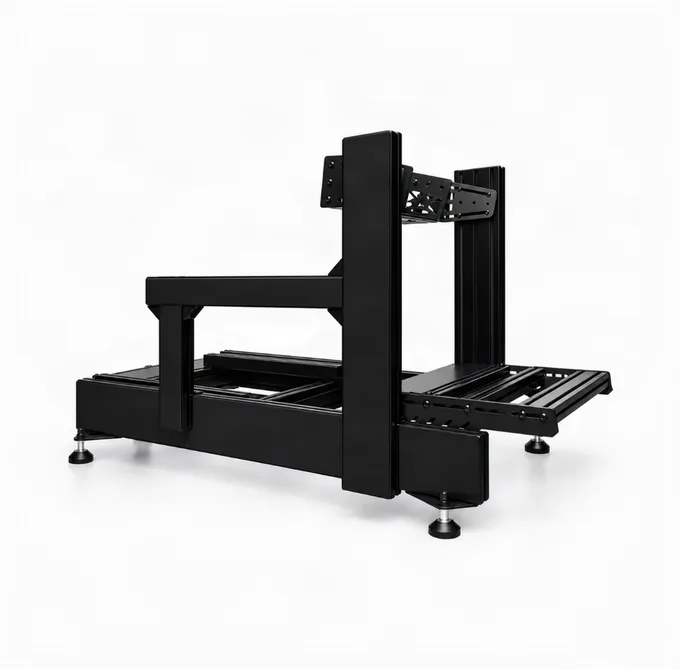 SimXPro GT-PRO BLACK Sim Racing Cockpit — photo publiée par le fabricant ou vendeur