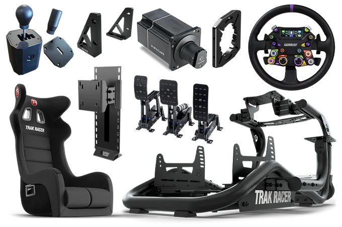 Ready 2 Race TR8 PRO RACING SIMULATOR - (PRO BUNDLE) — photo publiée par le fabricant ou vendeur