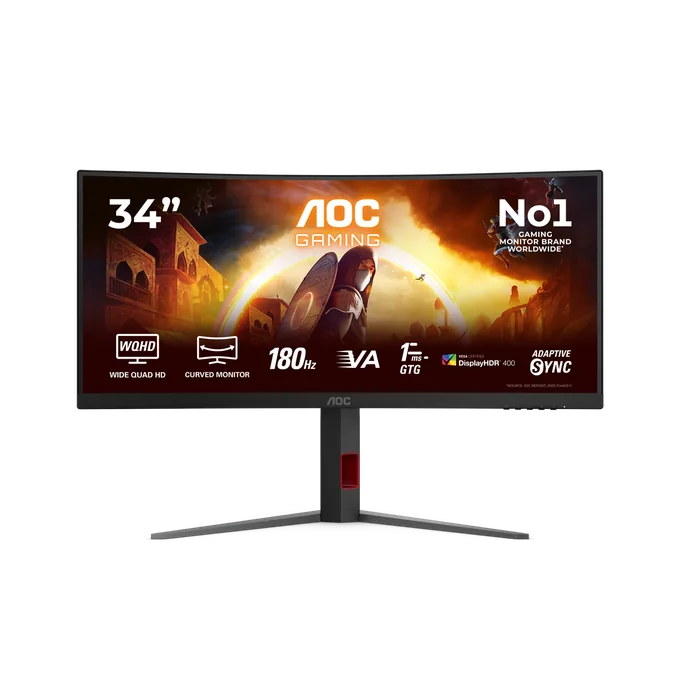 AOC CU34G4CA — photo publiée par le fabricant ou vendeur