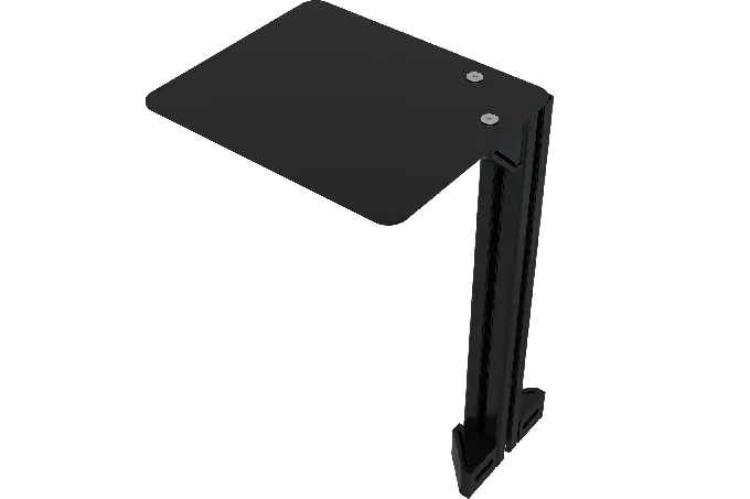 Universal Computer Mouse Shelf with Mounting Hardware for Aluminum Extrusion Cockpits — photo publiée par le fabricant ou vendeur