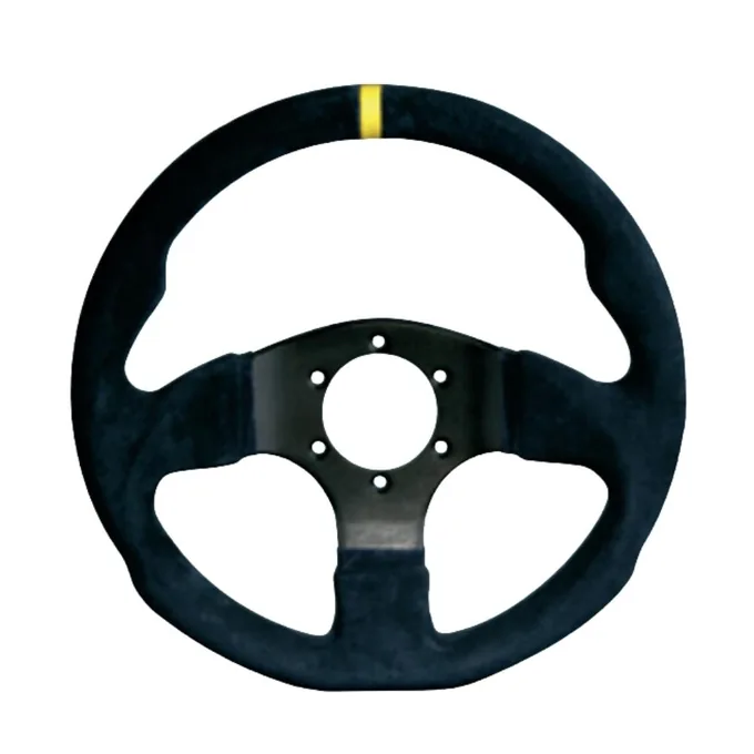 300mm Imola 3 Wheel Rim (Suede with yellow stripe) — photo publiée par le fabricant ou vendeur