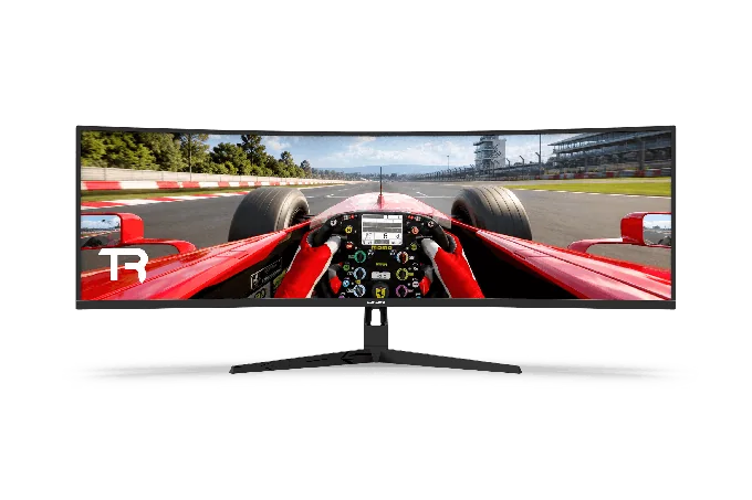 49" Curved Super Ultrawide Gaming Monitor — 165Hz, 5120×1440 DQHD — photo publiée par le fabricant ou vendeur