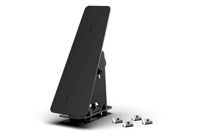 Universal Sim Racing Footrest — Left Foot Rest for Extrusion & Pedal Plate Mounting — photo publiée par le fabricant ou vendeur