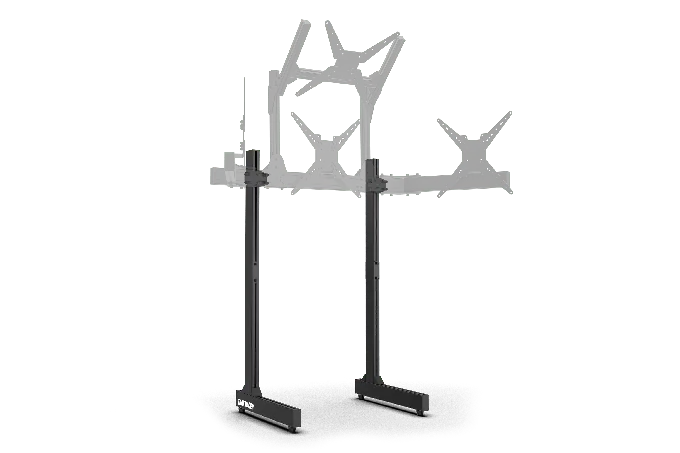 Freestanding Monitor Stand Leg Support Kit with Rubber Floor Protectors — photo publiée par le fabricant ou vendeur