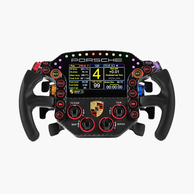 Porsche 911 RSR Sim Racing Steering Wheel — photo publiée par le fabricant ou vendeur