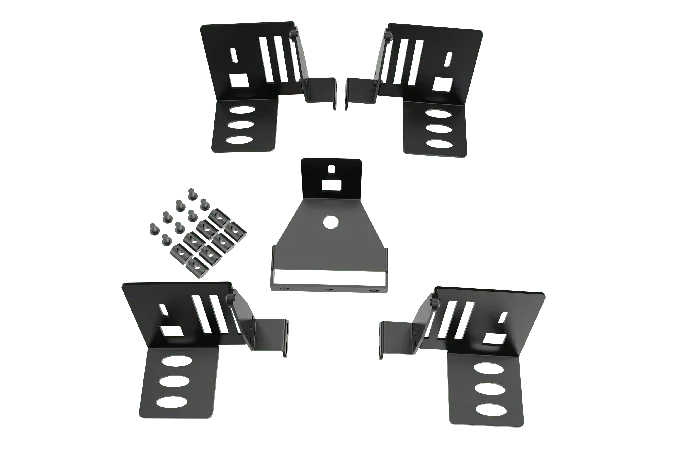 Universal 5-Speaker Mount Kit for Aluminum Extrusion Sim Rigs — photo publiée par le fabricant ou vendeur