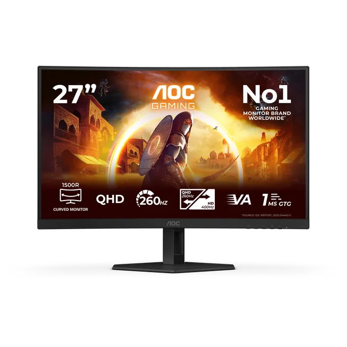 AOC CQ27G4ZE — photo publiée par le fabricant ou vendeur