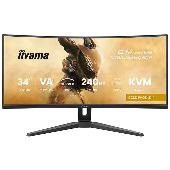 iiyama G-Master GCB3486WQSCP-B1 Gold Phoenix — visuel du fabricant ou vendeur