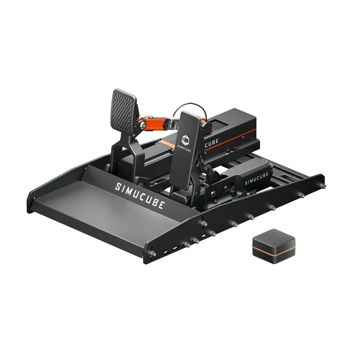 Simucube ActivePedal Ultimate + Co-Pedal + Baseplate + Link Hub — photographie du fabricant ou du vendeur
