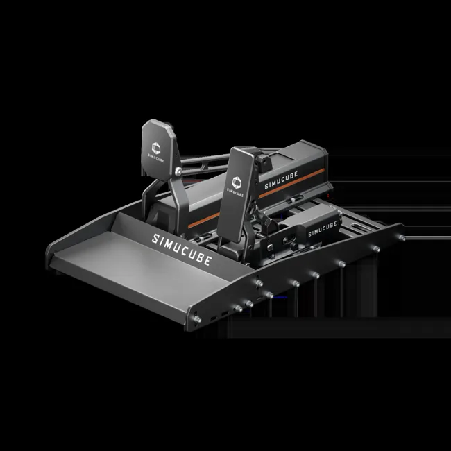 Simucube ActivePedal Pro + Co-Pedal + Baseplate — visuel du fabricant ou vendeur